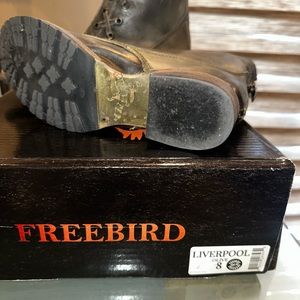 Freebird by Steven Liverpool Boot Size 8 in Olive.
